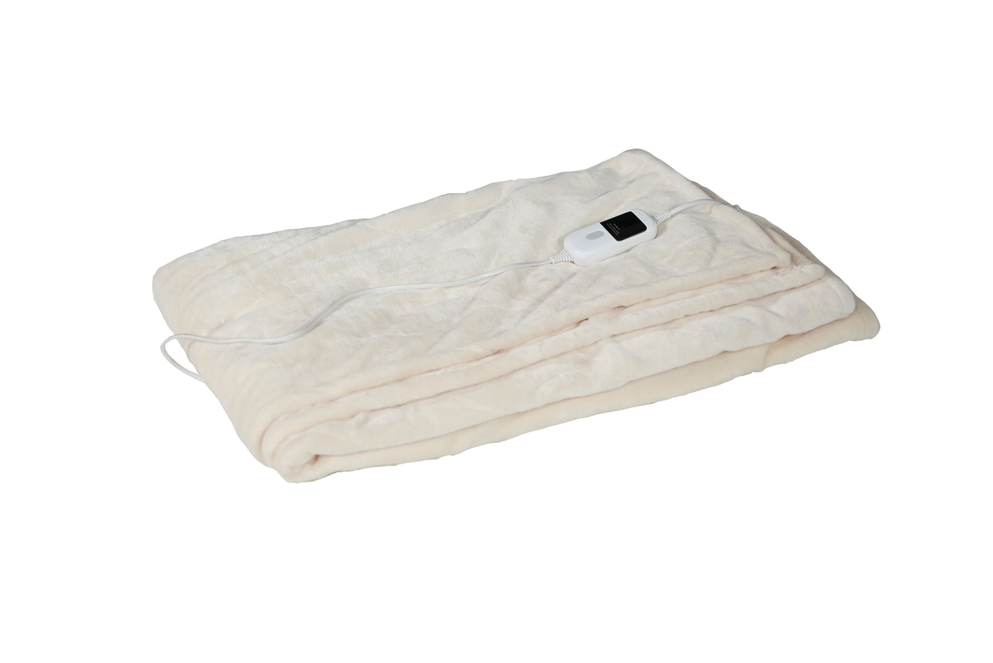 GML Heating Electric Blanket Throws Warm Micro Fleece in 3 different colors - Beige/Pink/Ivory