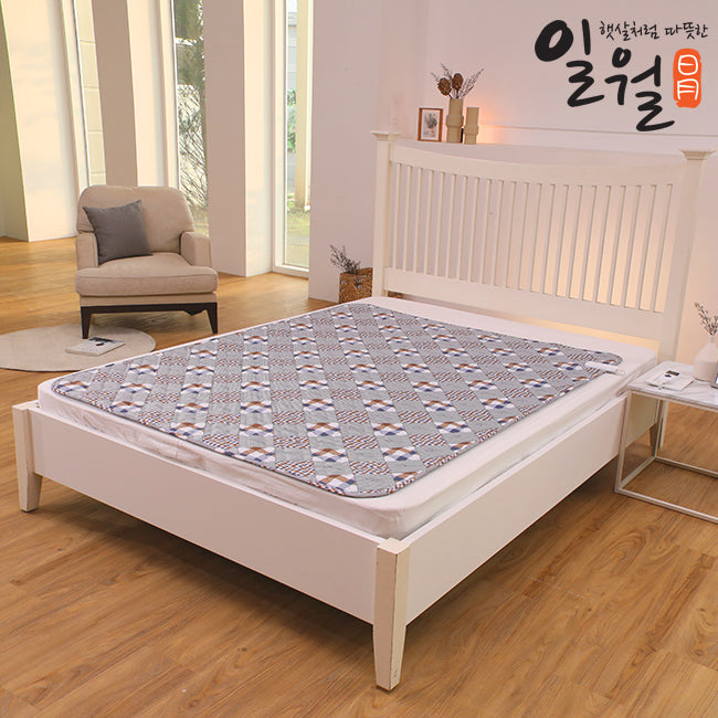 KKACHILI EVENT 일월 스타일리쉬 카본 전기매트 싱글/퀸 GML Elegante almohadilla térmica eléctrica de carbono Twin y Queen-zoom-2