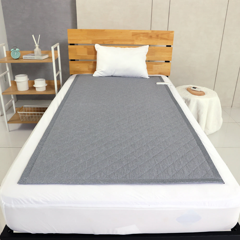 KKACHILI EVENT 일월 텐셀 믹스 카본 전기매트 싱글/퀸 GML Tencel Mix Carbon Almohadilla calefactora eléctrica Twin y Queen-zoom-7