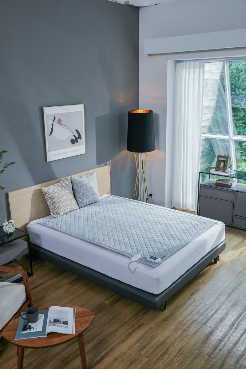 KKACHILI EVENT 일월 효성 에어로실버 은나노 카본 온열매트 싱글/ 퀸 Almohadilla térmica eléctrica de carbono GML con tela Aerosilver-zoom-