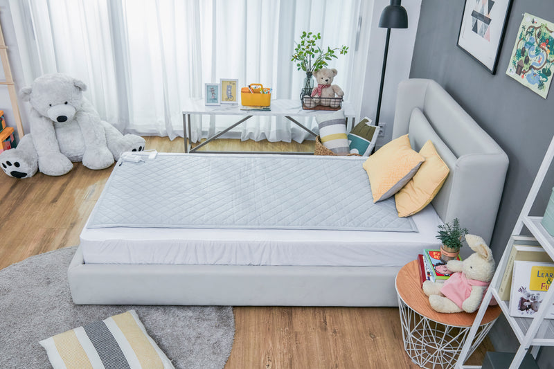 KKACHILI EVENT 일월 효성 에어로실버 은나노 카본 온열매트 싱글/ 퀸 Almohadilla térmica eléctrica de carbono GML con tela Aerosilver-zoom-