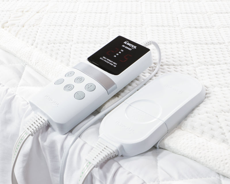 KKACHILI EVENT 일월 최고급 프리미엄 라이오셀 텐셀 섬유 카본 온열매트 싱글/퀸 GML Almohadilla calefactora eléctrica de carbono con tela Tencel-zoom-