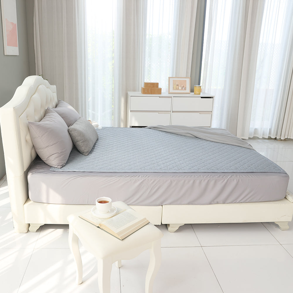 KKACHILI EVENT 일월 텐셀 믹스 카본 전기매트 싱글/퀸 GML Tencel Mix Carbon Almohadilla calefactora eléctrica Twin y Queen-zoom-5