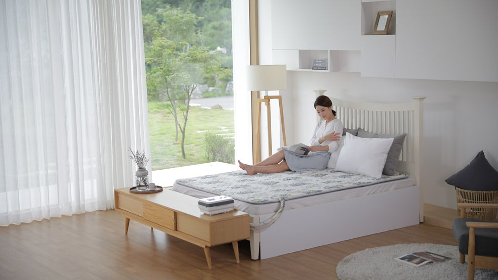 일월 프리미엄 숲속애 온수매트 GML Calefacción circulación de agua almohadilla eléctrica-zoom-7