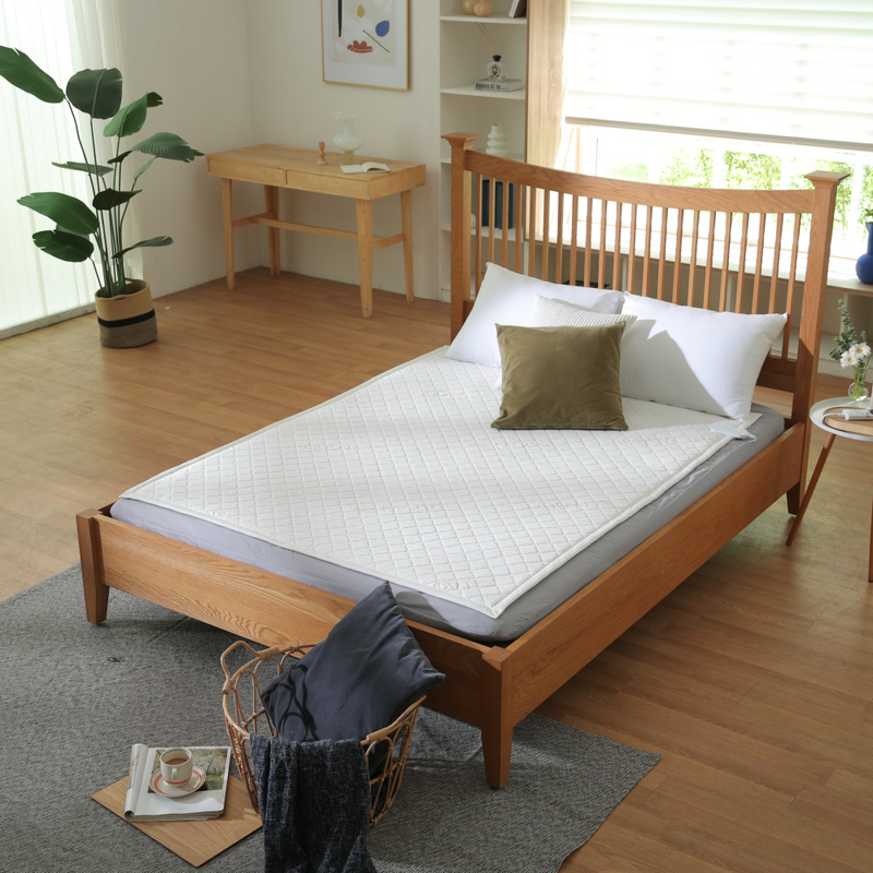 KKACHILI EVENT 일월 최고급 프리미엄 라이오셀 텐셀 섬유 카본 온열매트 싱글/퀸 GML Almohadilla calefactora eléctrica de carbono con tela Tencel-zoom-