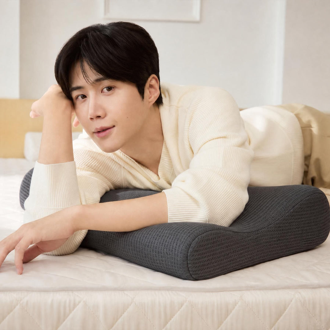 MUEN Kim Sun Ho Air Flex Pillow 김선호 베개 에어플랙스 고밀도 3D메쉬 경추베개 2 컬러